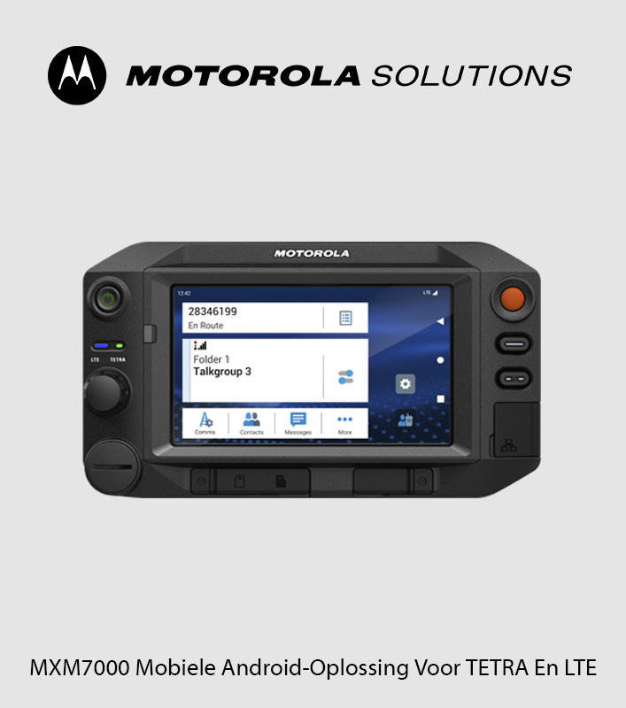 MOTOROLA MXM7000 mission critical Mobile device