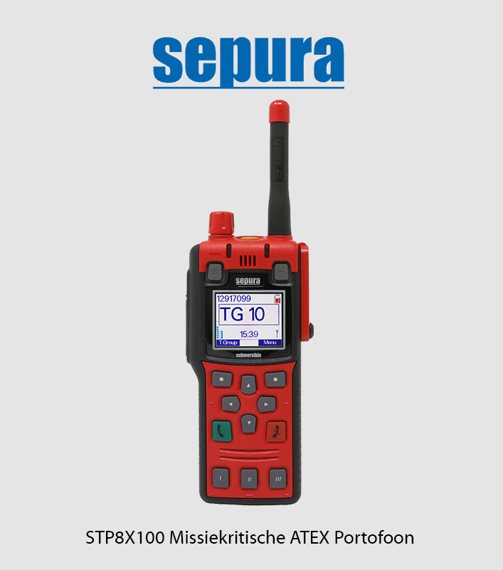 SEPURA STP8X100 Mission Critical ATEX Hand-held