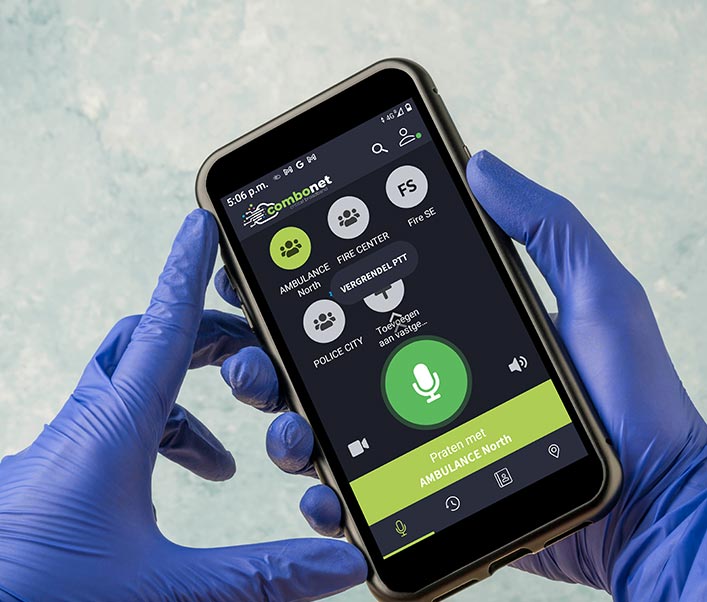 Push-to-Talk Apps supporting healthcare workers