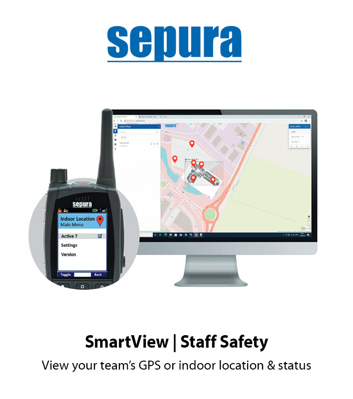 Sepura SmartView Staff Safety