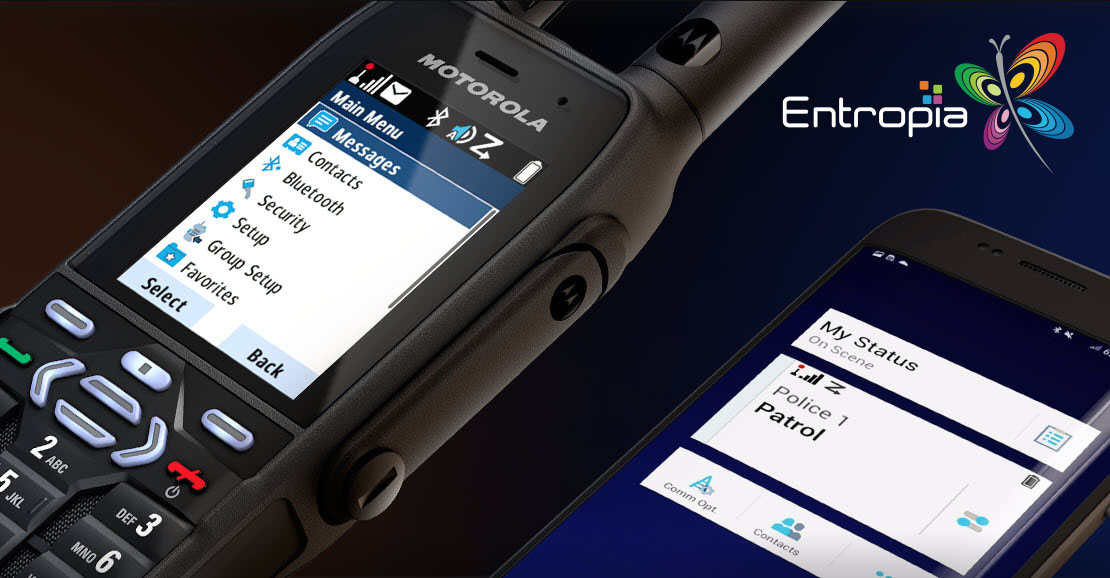 The smallest Class 3 capable TETRA radio - Motorola MXP600 - Entropia Mission-Critical