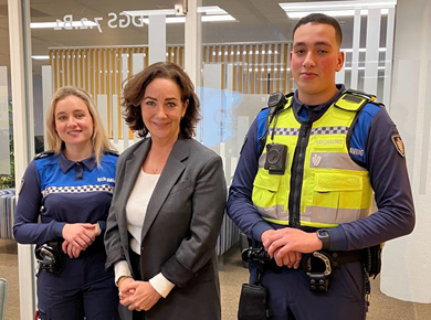 Femke Halsema Mayor of Amsterdam explores the multifaceted role of enforcers in Amsterdam, supported by Entropia's TETRA two-way communications network