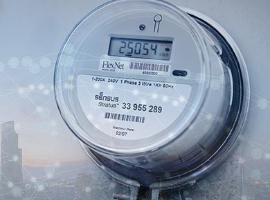 Successful trial for streetlamps and metering for utilities