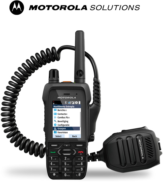 MXP660 TETRA portable radio with built-in LTE