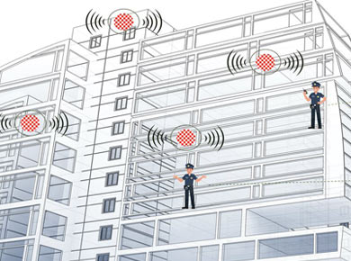 Indoor Positioning using iBeacons technology on Entropia network